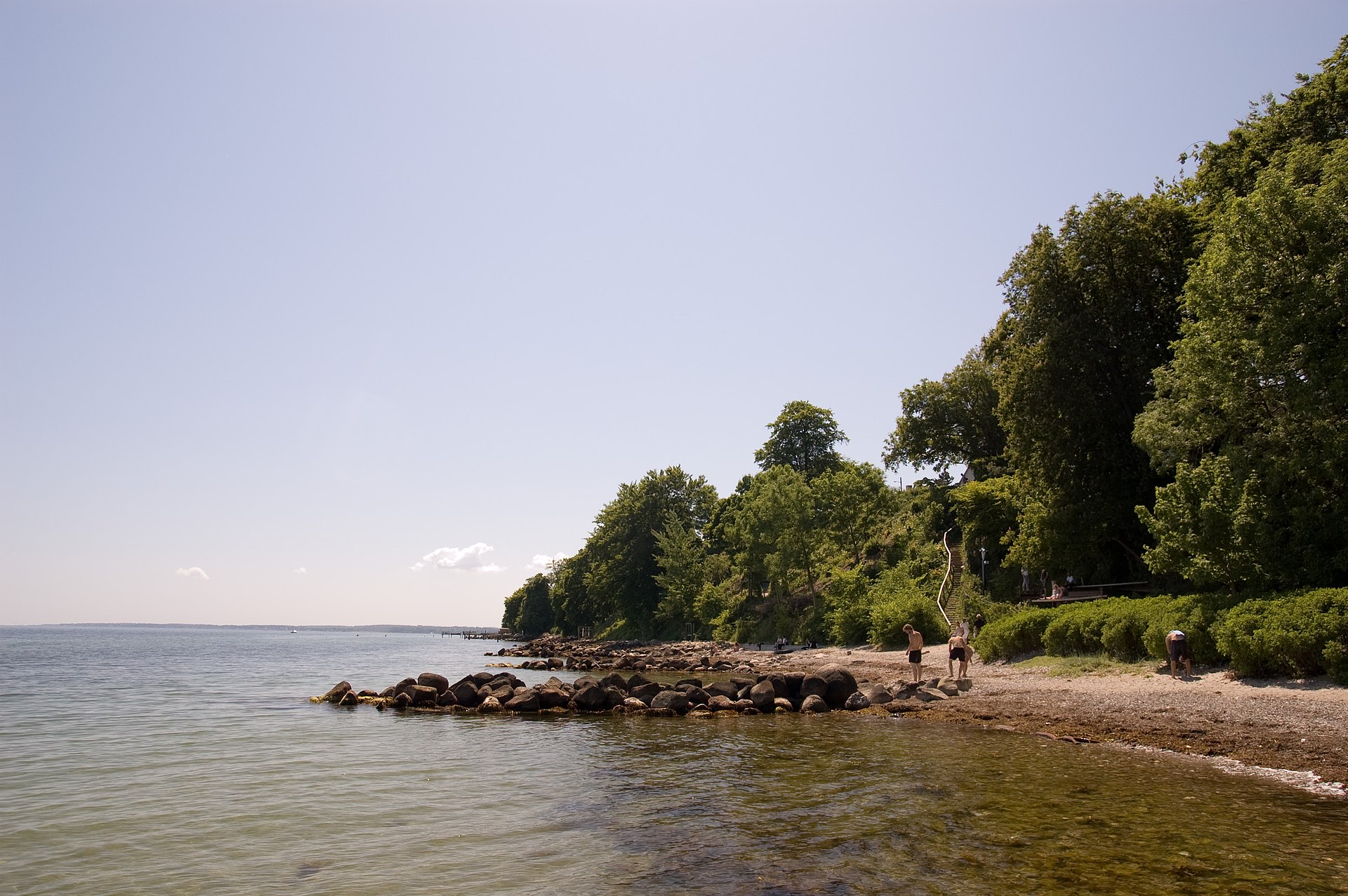 Syd for Humlebæk Havn