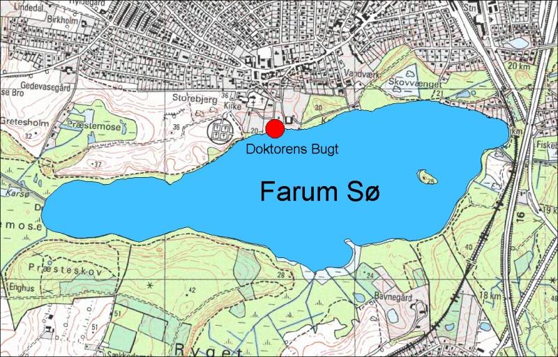 Farum sø, Doktorens bugt