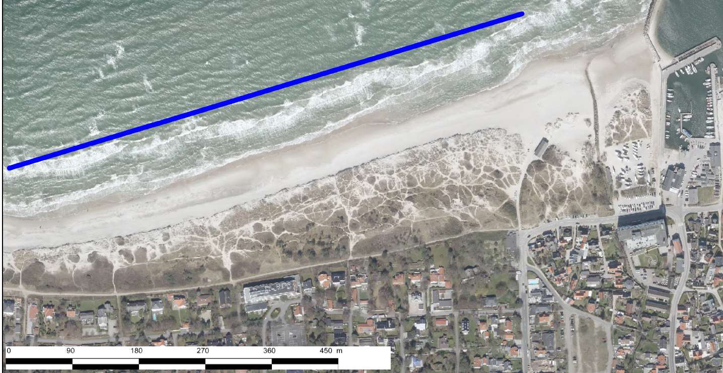 Hornbæk V - 100 meter SV for udløb af Vesterbæk