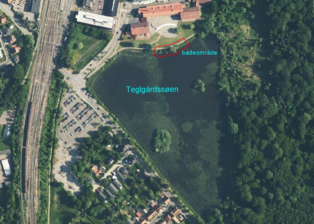 Teglgårdssøen ved Carlsbergvej