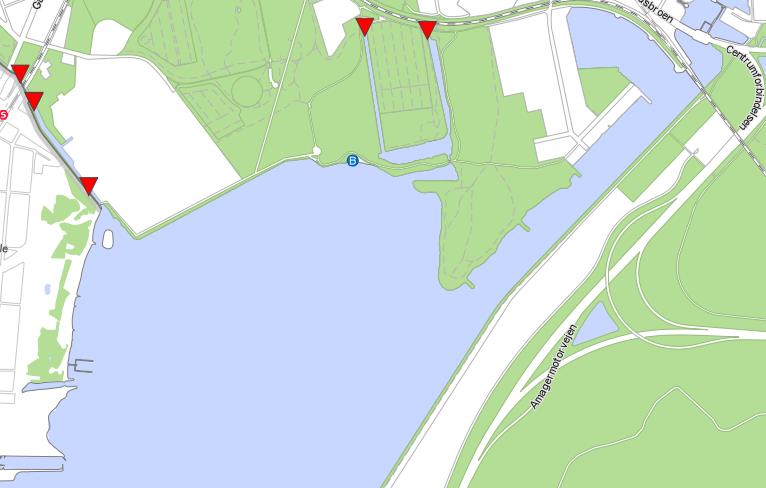 Stranden ved Valbyparken