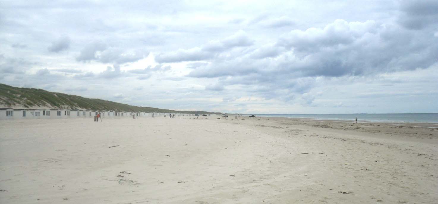 Ny Strandvej, ud for nedkørslen