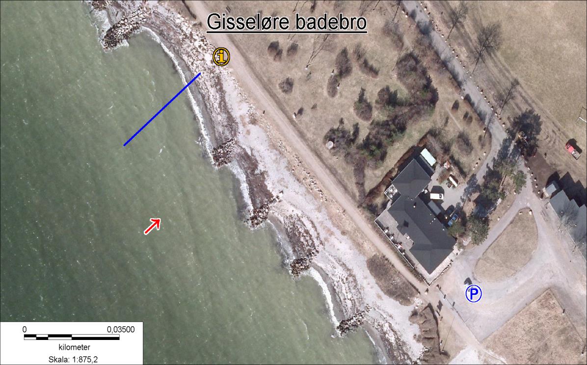 Gisseløre Badebro