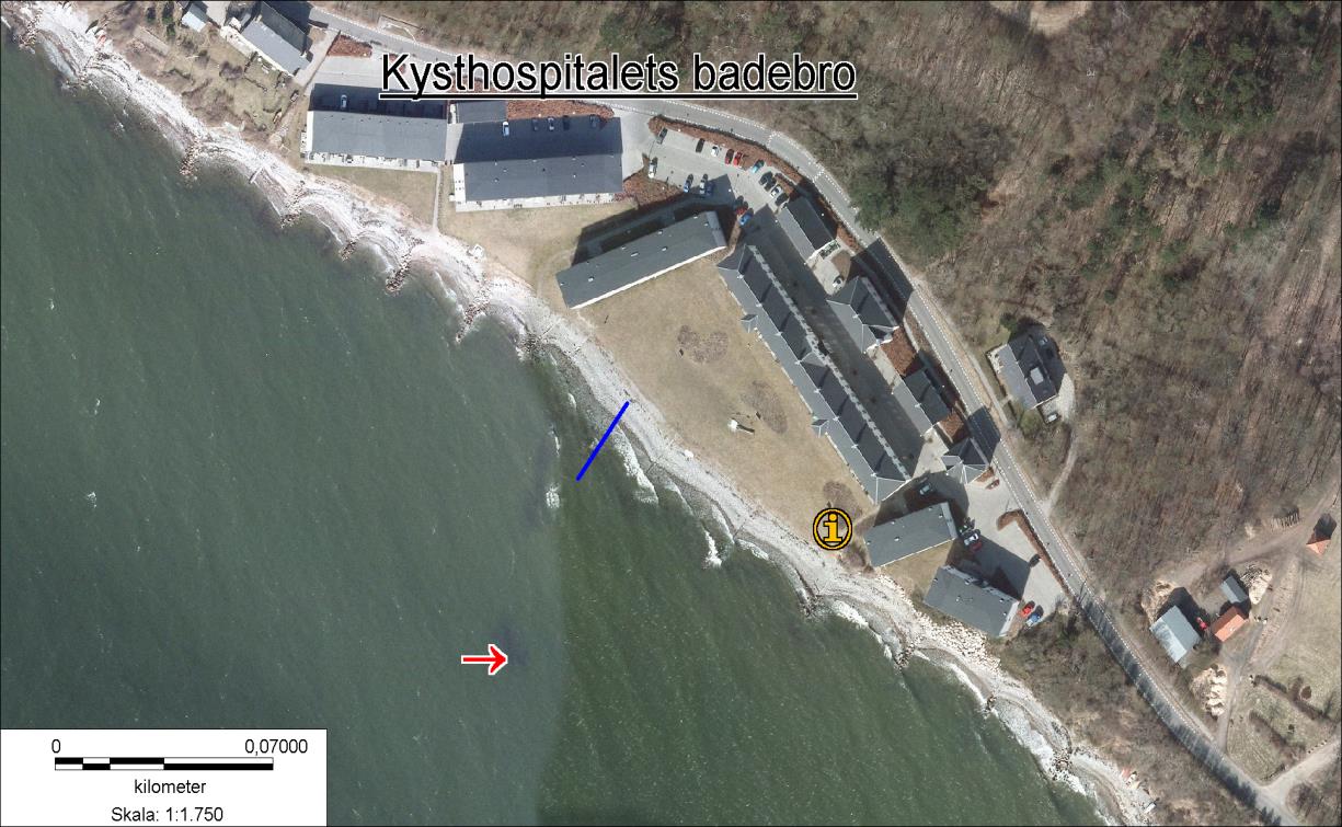 Kysthospitalets Badebro